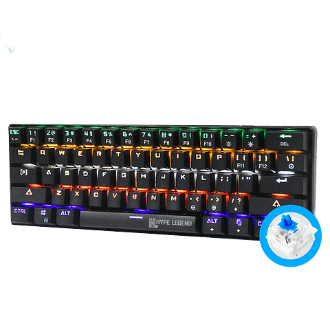 HYPE LEGEND REBEL BLACK SWITCH BLUE